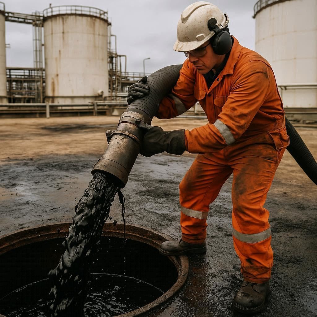 Откачка нефтепродуктов в Ломоносове